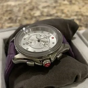 Michele | Accessories | Michele Cape Topaz Chronograph  display picture 2